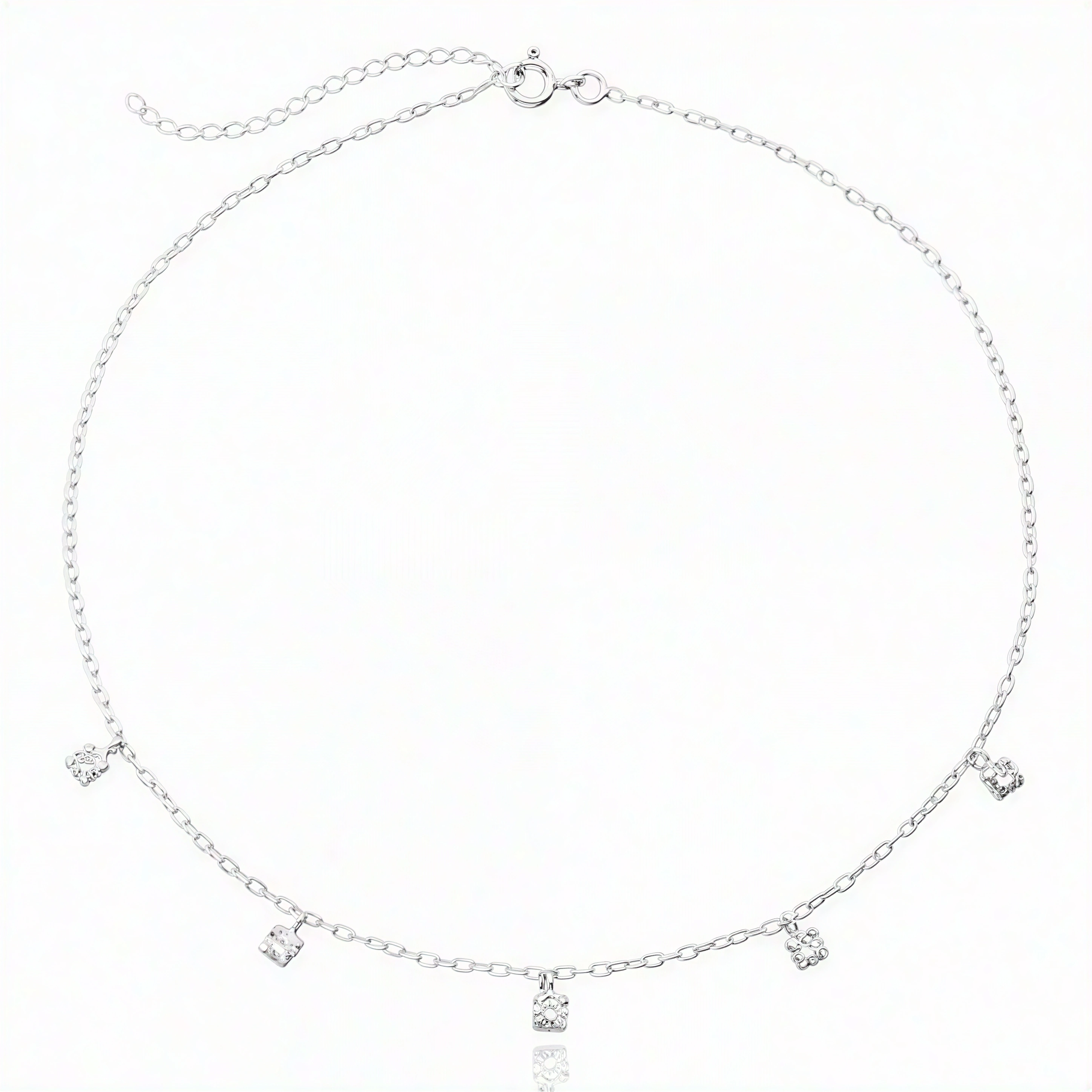 Choker em Prata 925 Pontos de Luz