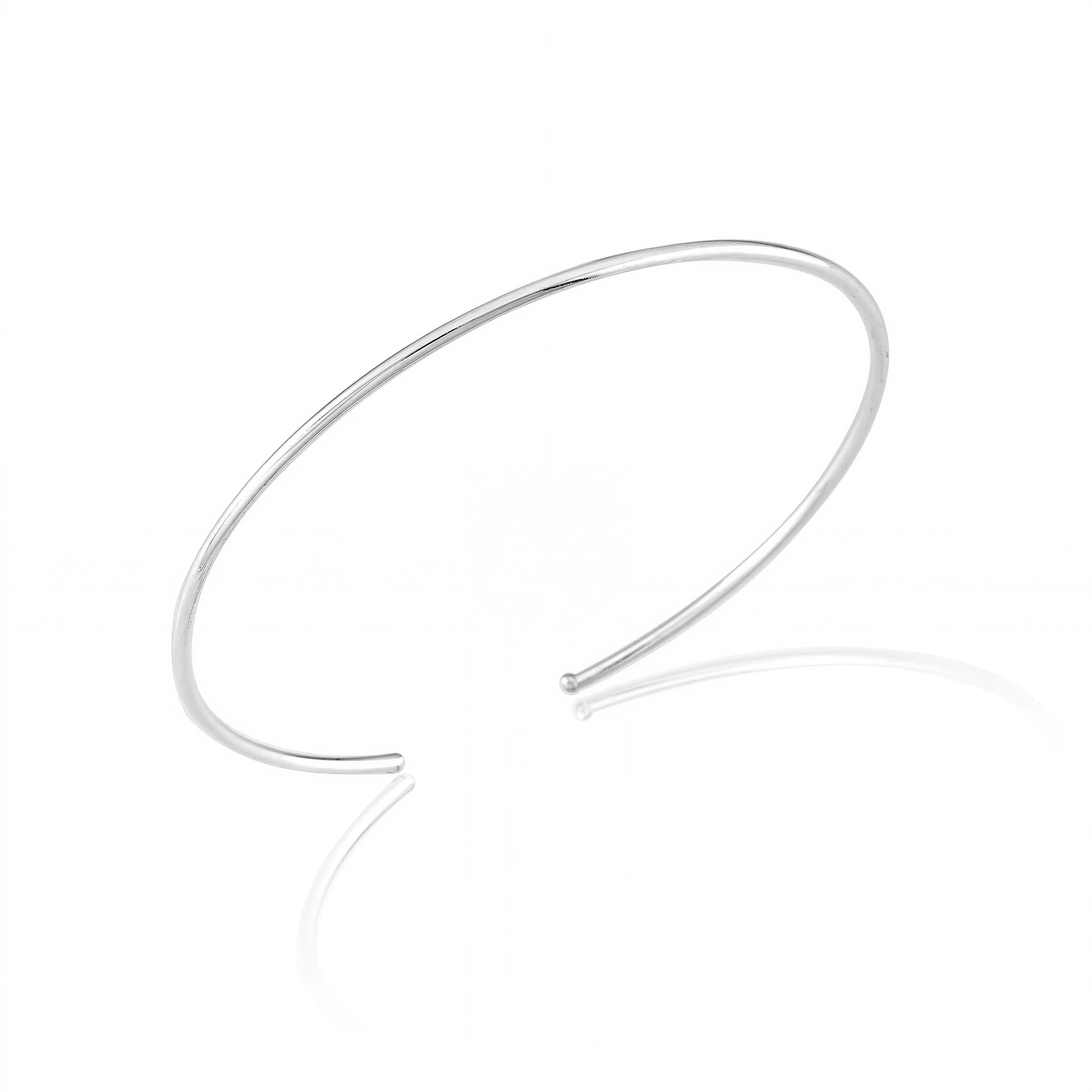 Bracelete em Prata 925 Liso